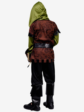 ハンターコスチューム 子供用 ブラウンセット 子供用シャツ パンツ