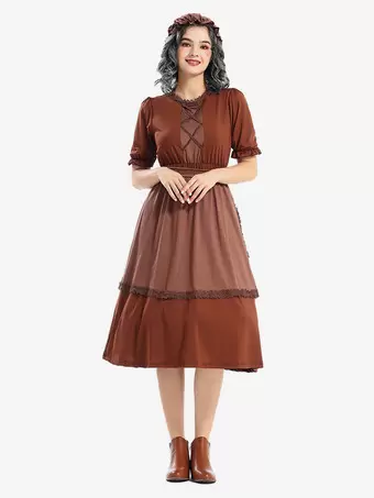 brown dress costume ideas 20 Brunette Halloween Costumes for Dark-Haired Women in 2024