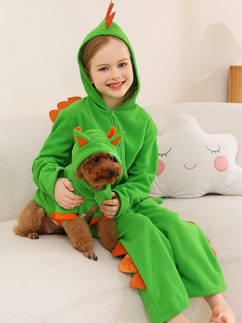 ワンジー グリーン 恐竜 服 コスチューム 子供用 グリーン セット 子供用 ジャンプスーツ