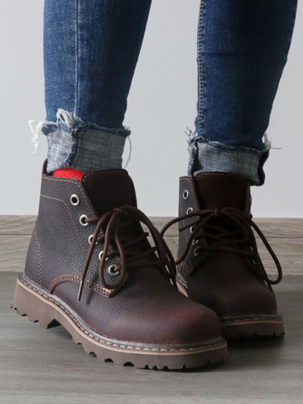 靴 メンズシューズ ワークブーツ メンズブーツ 牛革 シック ブラック