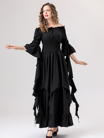 noir Ensemble de costumes rétro 5 couleurs pour femmes costumes de vacances