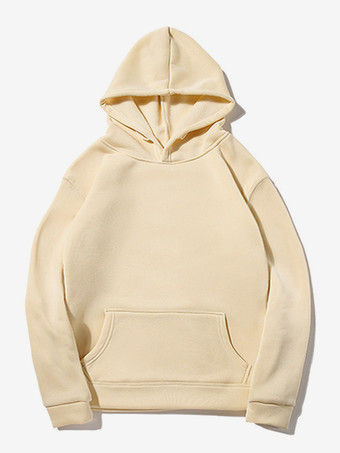 カーキ メンズ スウェットシャツ プラスサイズ ベルベット パーカー カジュアル ジャケット