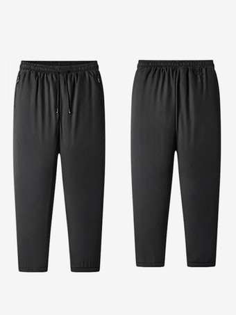 メンズ フリース 防風 防水 プラスサイズ フリース スポーツ パンツ