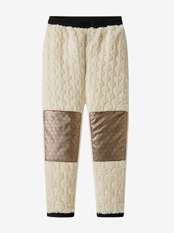 メンズ フリース 防風 防水 プラスサイズ フリース スポーツ パンツ