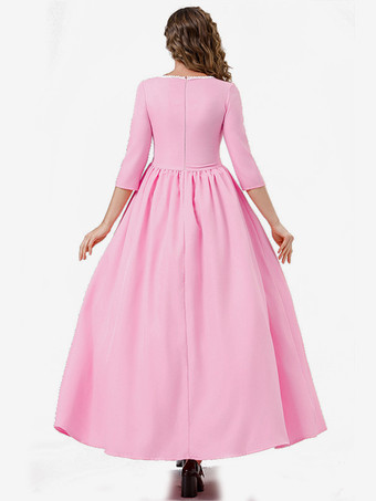 プリンセスドレス ピンク パレス パーティーローブ マジシャン ロングドレス