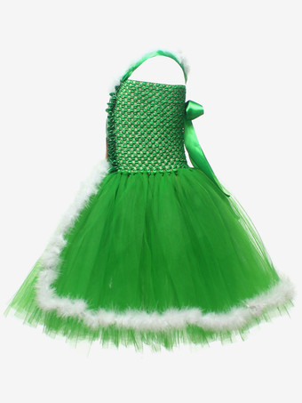 女の子のクリスマスセット 赤いドレス マント 帽子 ポリエステル クリスマス ホリデー コスチューム