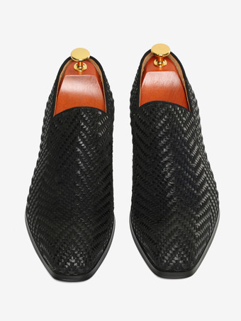 メンズ タッセルローファー ラウンドトゥ PUレザーシューズ プロム ウェディングシューズ