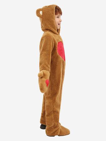 子供用ハロウィンコスチューム ブラウン 大人用ポリエステル繊維 ポリエステルジャンプスーツ