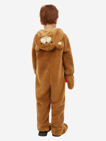 子供用ハロウィンコスチューム ブラウン 大人用ポリエステル繊維 ポリエステルジャンプスーツ