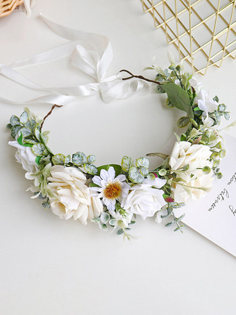 ヘッドピース ウェディング コーデュロイ ブライダル ヘアアクセサリー