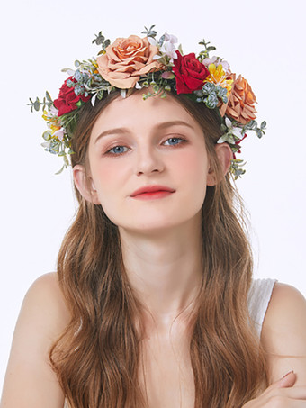 ヘッドピース ウェディング コーデュロイ ブライダル ヘアアクセサリー