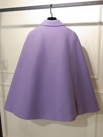 女性用コート ホワイト ターンダウンカラー 長袖 サッシュ レイヤード カジュアル 冬用コート