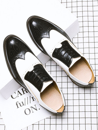 メンズドレスシューズ モダンラウンドトゥドレスダービーシューズ