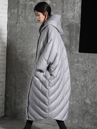 女性用ダウンジャケット シックなポリエステル