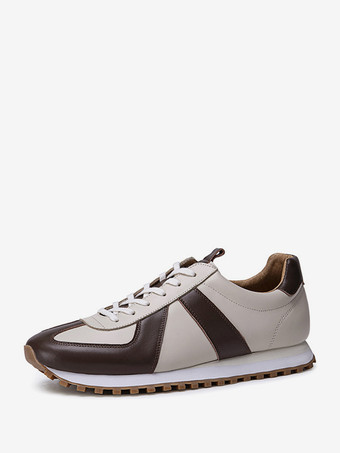 メンズスニーカー 快適なレザー ポインテッドトゥ バスケット ソップルトシューズ