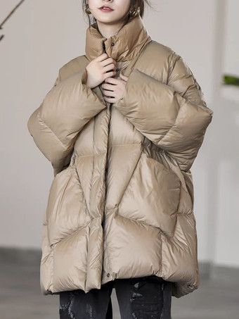 レディース ダウンジャケット シック ポリエステル
