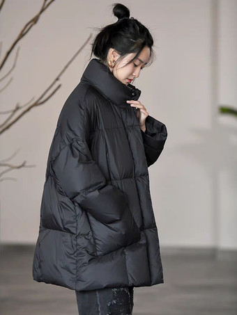レディース ダウンジャケット シック ポリエステル