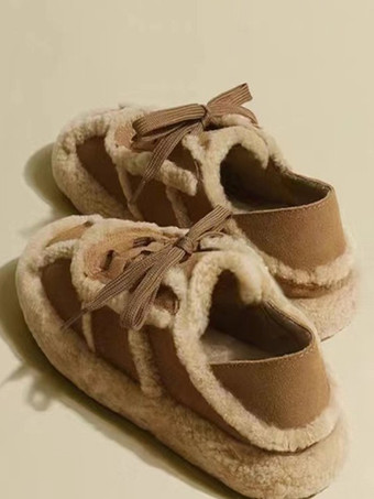 レディースカジュアルスニーカー ラウンドトゥ レースアップスニーカー