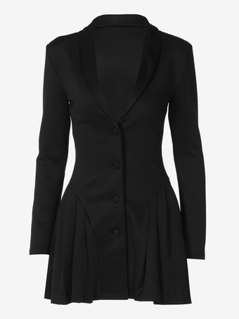 クラブドレス レディース Vネック セクシー 長袖 ポリエステル ホワイト セクシー ドレス