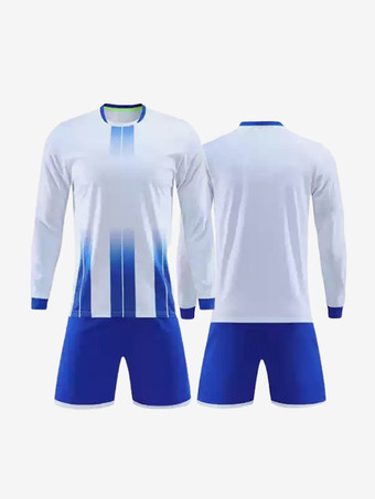 ホワイト メンズ 長袖 タイダイ カスタマイズ フットボール ジャージ アクティブウェア