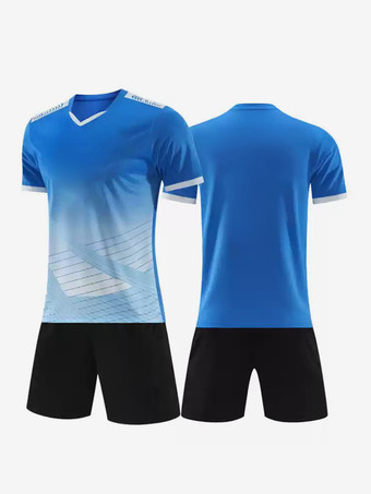 ロイヤルブルーメンズ アクティブウェア 半袖 タイダイ カスタマイズ フットボール ジャージ