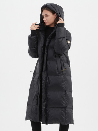 女性用ダウンジャケット カジュアル グースダウン