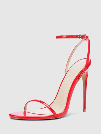 レディース パーティーシューズ オープントゥ ハイヒール サンダル