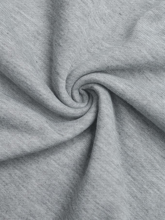 レディース プルオーバー グレー カットアウト 幾何学模様 ジュエルネック 長袖 レイヤード ポリエステル セーター