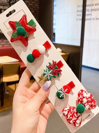 スイートロリータアクセサリー 赤いリボン クリスマス柄 帽子 その他