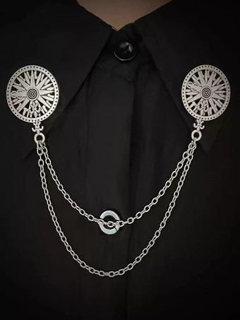 Gothic Lolita Accessories Silver Chains Accessory Metal Miscellaneous