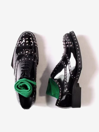 男性用ドレスシューズ スタイリッシュなラウンドトゥ 牛革