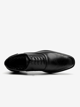 メンズドレスシューズ 素敵なラウンドトゥ ストラップ調節可能 PUレザー