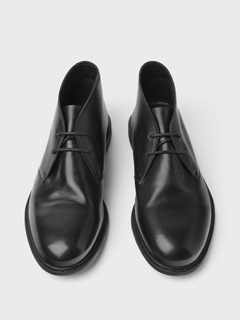 靴 メンズシューズ ワークブーツ メンズブーツ 牛革 シック コーヒーブラウン