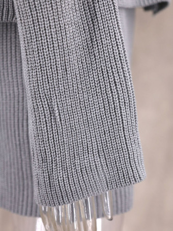 ニットツーピースコーデセット オーバーサイズカラーセーター＆スカート カジュアル春コーデ レディース 2025