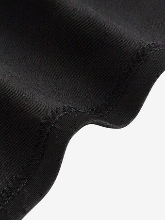 シースルーボディコンクラブドレス ブラック ジュエルネック ノースリーブ ノットサイド セクシー ルーシュミニドレス レディース 2025