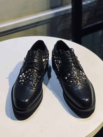 メンズドレスシューズ 素晴らしいラウンドトゥ 牛革