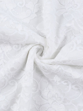 ハロウィン レディース ゴシック ドレス ホワイト マーメイド トランペット フロント バンデージ ゴシック ドレス