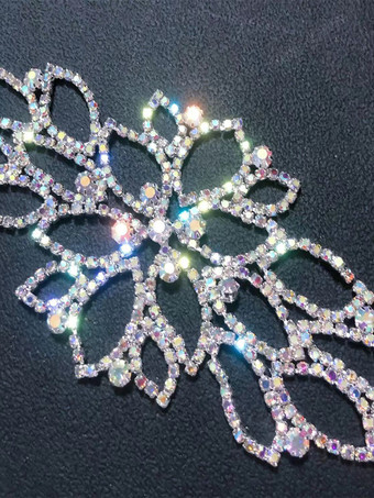 花形アンクルチェーン ラインストーン シューズアクセサリー