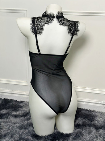 セクシーなレースのジャンプスーツ