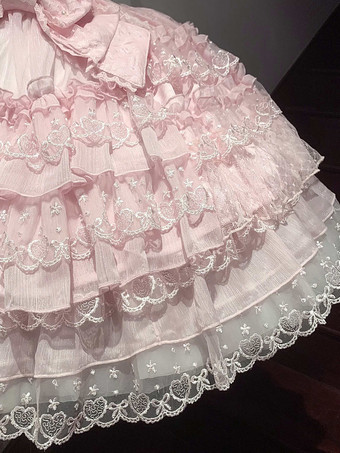 スイートロリータドレス ポリエステル ノースリーブ ジャンパー スイートロリータドレス