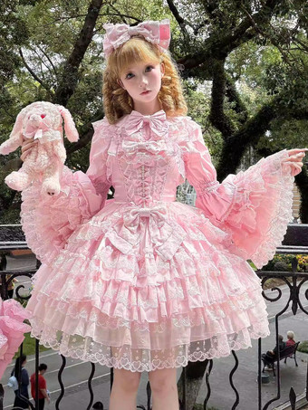 スイートロリータドレス ポリエステル ノースリーブ ジャンパー スイートロリータドレス