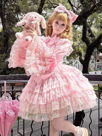 スイートロリータドレス ポリエステル ノースリーブ ジャンパー スイートロリータドレス