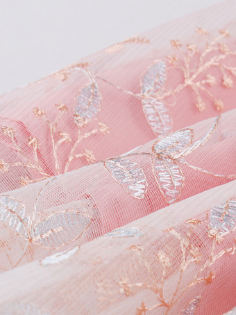 ピンクの刺繍入りレトロドレス Aライン 1950年代 オードリー ヘプバーン スタイル ミディ スウィング ドレス レディース 2025