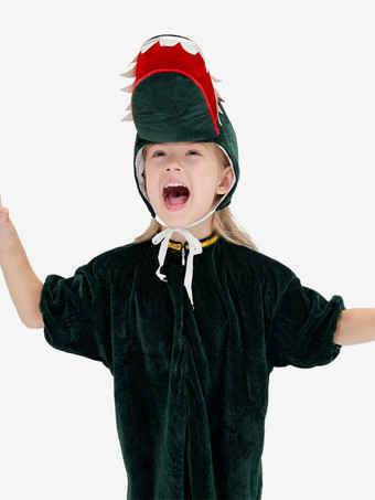 ワンジー 着ぐるみ パジャマ 動物 ハロウィン 子供用 ポリエステル ジャンプスーツ 帽子