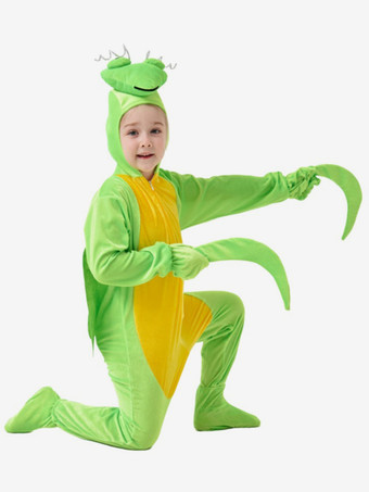 着ぐるみパジャマ ワンジー ハロウィン 子供用 ポリエステル ジャンプスーツ