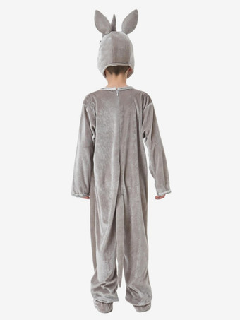 ワンジー 着ぐるみ パジャマ ハロウィン 動物 子供用 ポリエステル 帽子 ジャンプスーツ