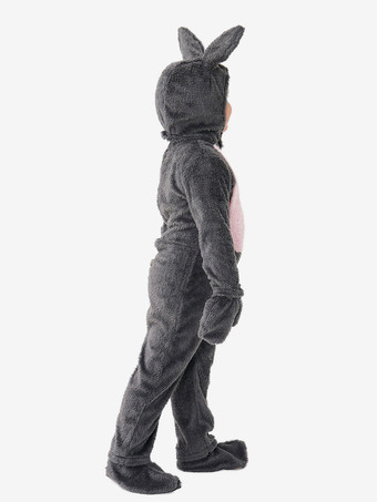 着ぐるみ ワンジー パジャマ 動物 ハロウィン 子供用 ポリエステル ジャンプスーツ フード 帽子