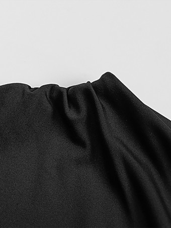 プリーツボディコンドレス 長袖 エレガントな春ロングドレス レディース 2025