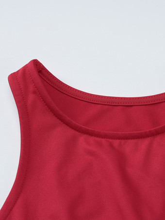 リボン付きボディコンドレス ノースリーブ ジュエルネック セクシークラブミニドレス レディース 2026