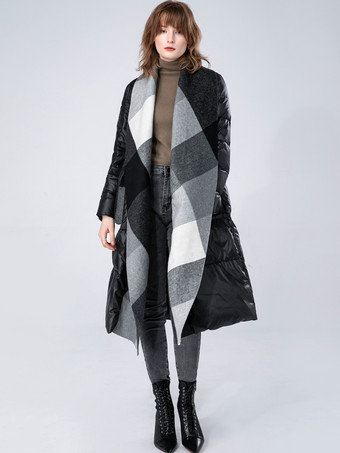 Down Coats For Women Casual Duck Down Winter Warm Outerwear 2024